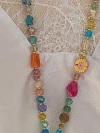 COLLIER SAUTOIR BOHEME PAPILLON MULTI COLOR