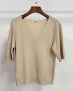 PULL RUDY 30% ALPAGA  BEIGE   TU 36/42 COL V