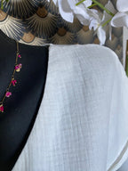 TOP AMOUR GAZE DE COTON     S/M  OU M/L