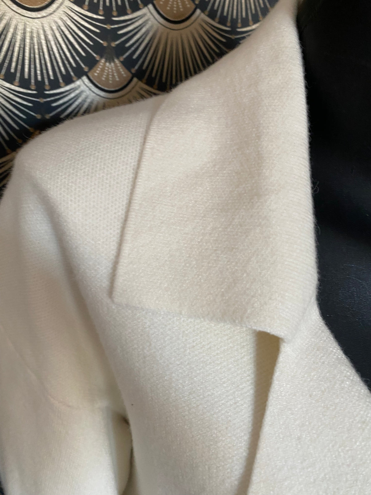VESTE LAINAGE VALENTYNE ECRU  TU 36/42