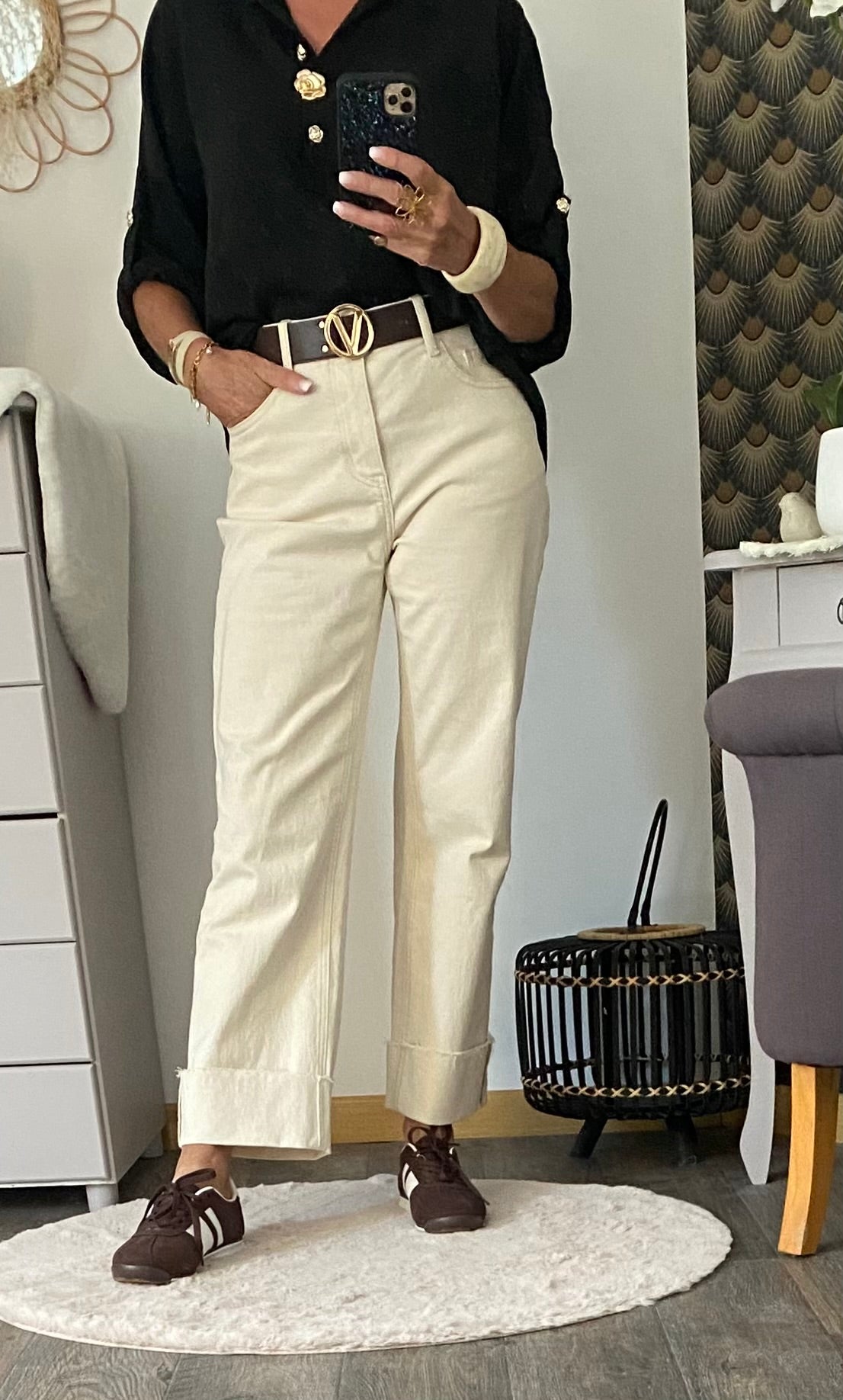 BLOUSE TENCEL ROSA TU 36/44 PETIT 46