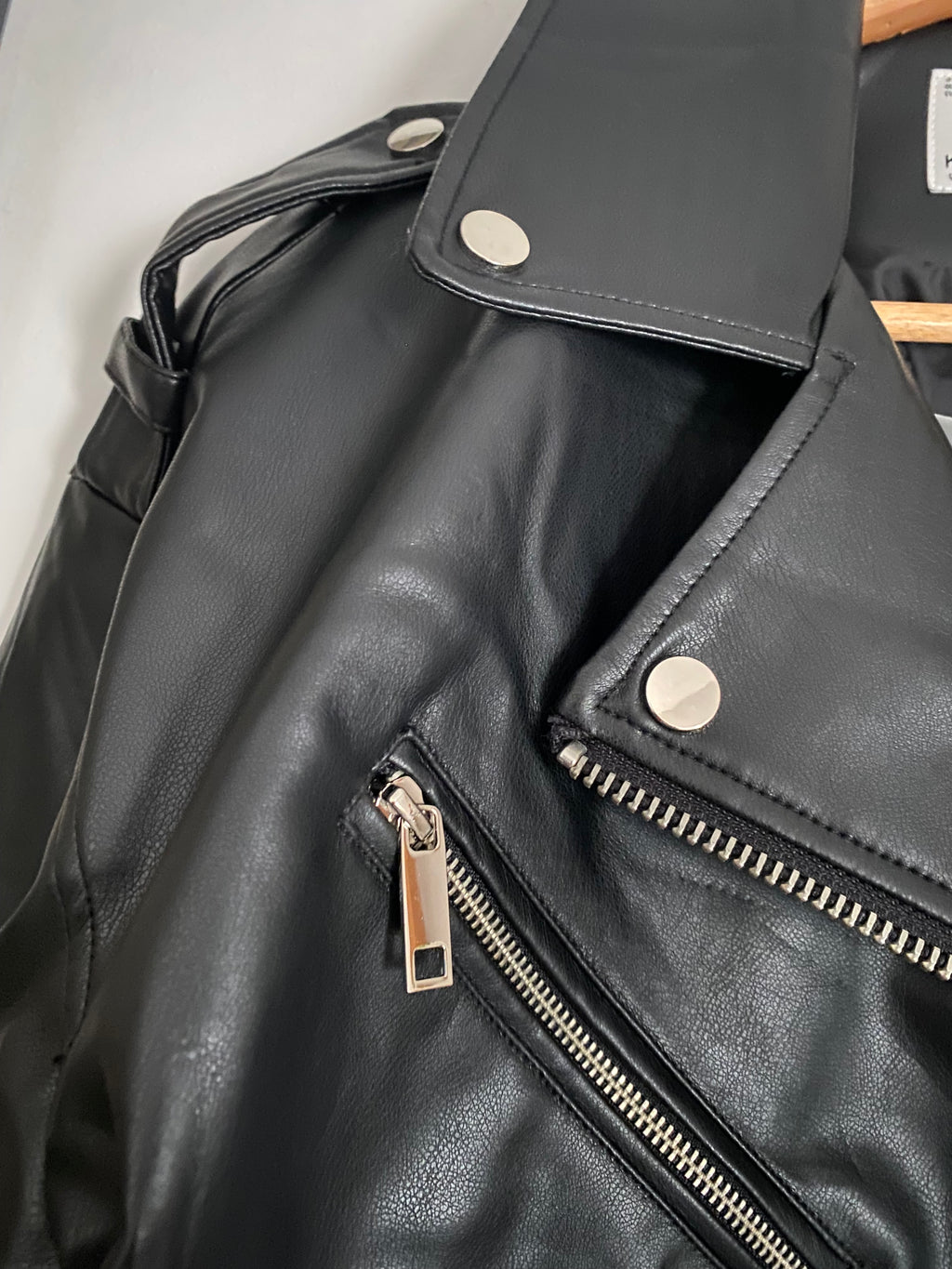VESTE PERFECTO SIMILI CUIR TAILLES : S/M/L