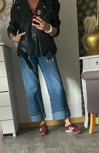 VESTE PERFECTO SIMILI CUIR TAILLES : S/M/L