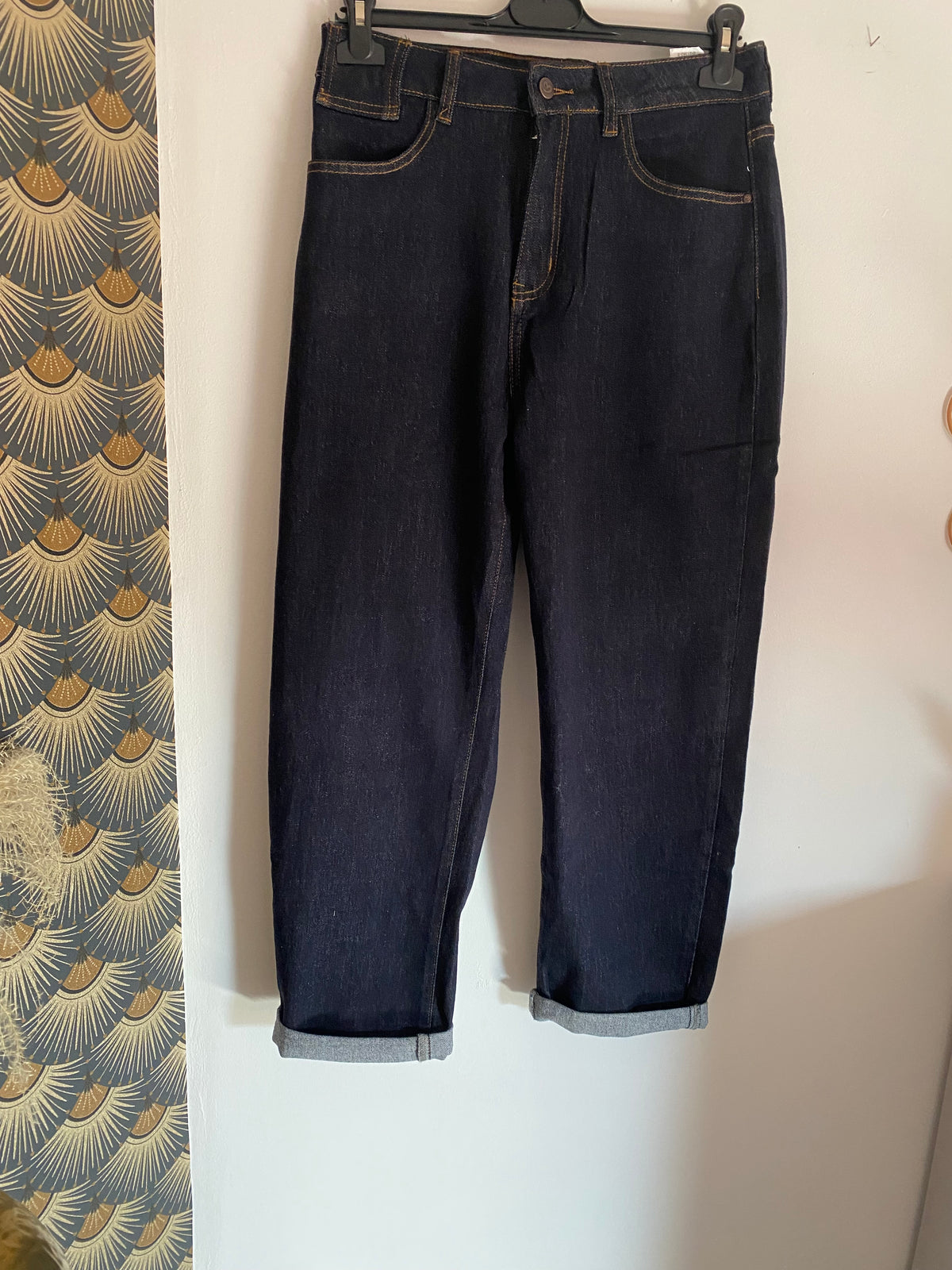 PANTALON JEAN BRUT MOM FIT TAILLES 38/40/42/44/46/48
