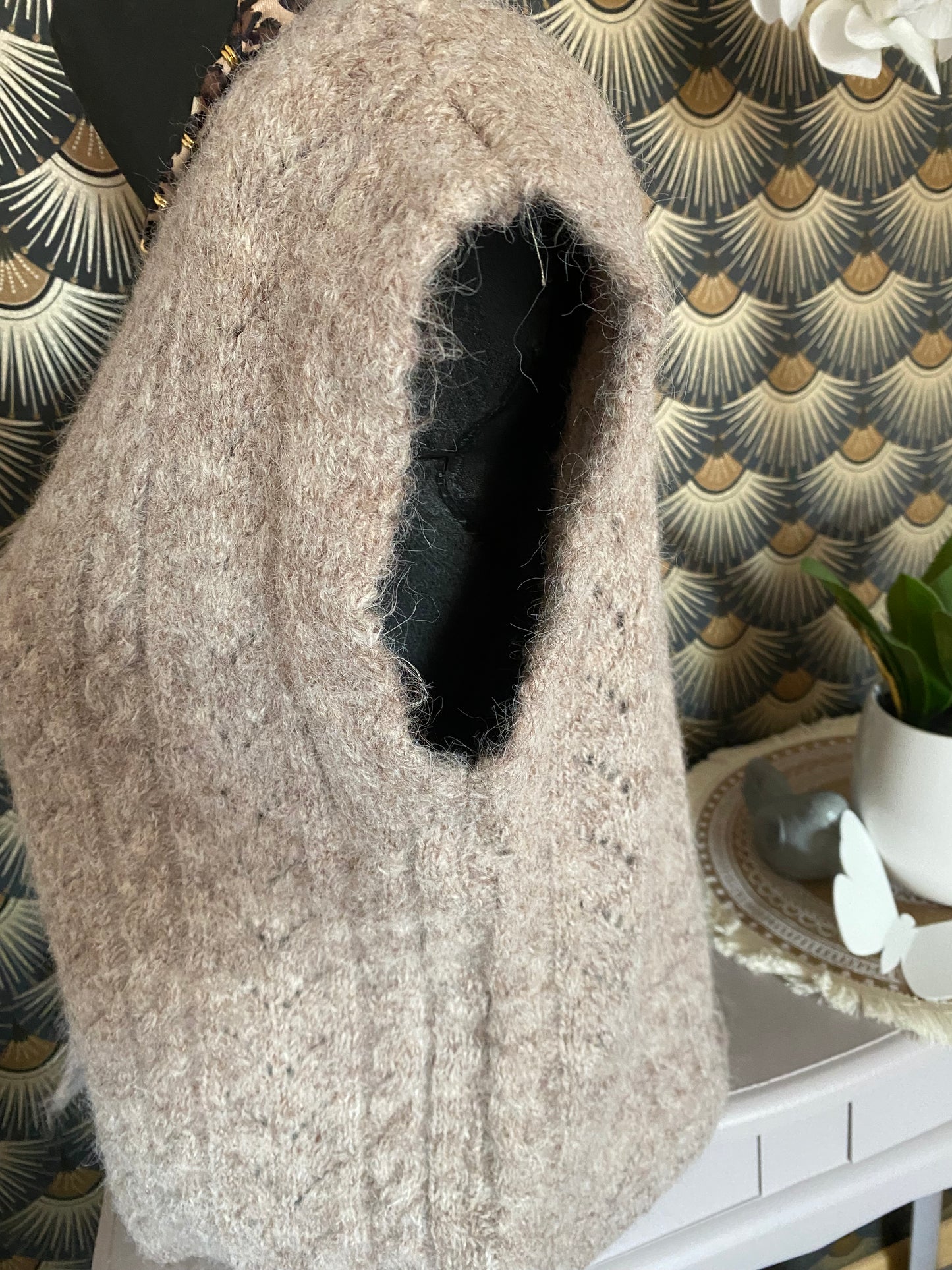 GILET SUN TAUPE TU 36/44