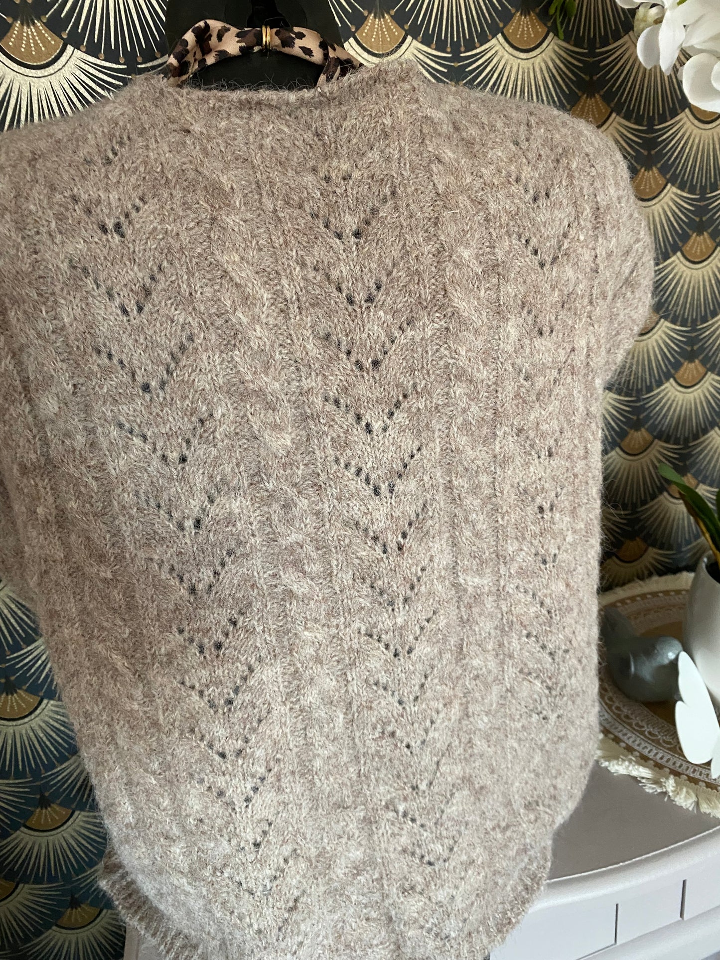 GILET SUN TAUPE TU 36/44