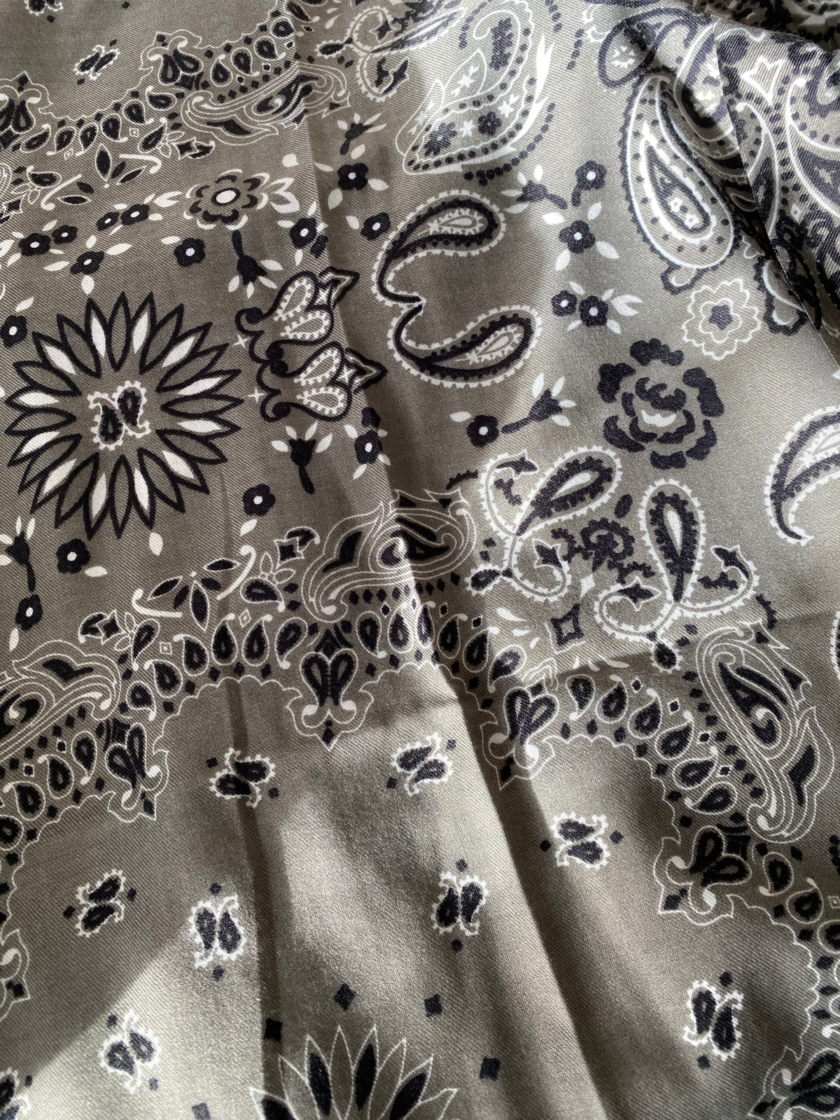 FOULARD ELOISE BANDANA   CHOCO OU KAKI