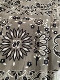 FOULARD ELOISE BANDANA   CHOCO OU KAKI