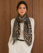 FOULARD 2  CAMEL 100% VISCOSE