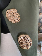 GILET SUEDINE  KAKI TU 34/40