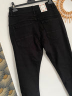 PANTALON JEAN NOIR   XS AU XXL