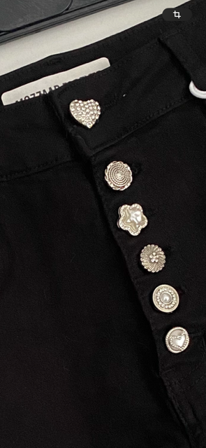 PANTALON JEAN NOIR   XS AU XXL