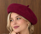 BERET LAINE  BORDEAUX