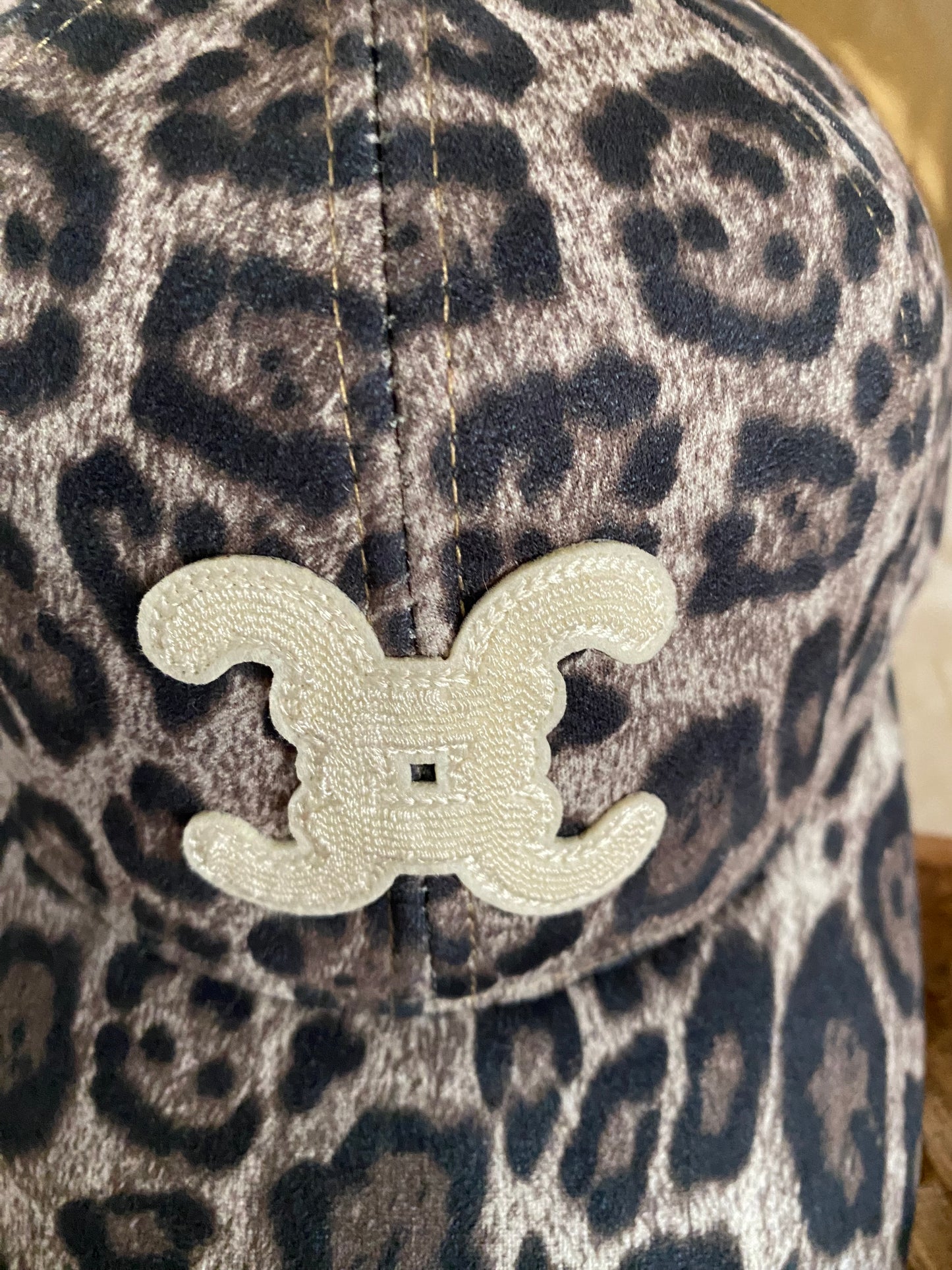CASQUETTE CELINA LEOPARD TAUPE   TU