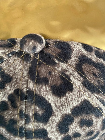 CASQUETTE CELINA LEOPARD TAUPE   TU