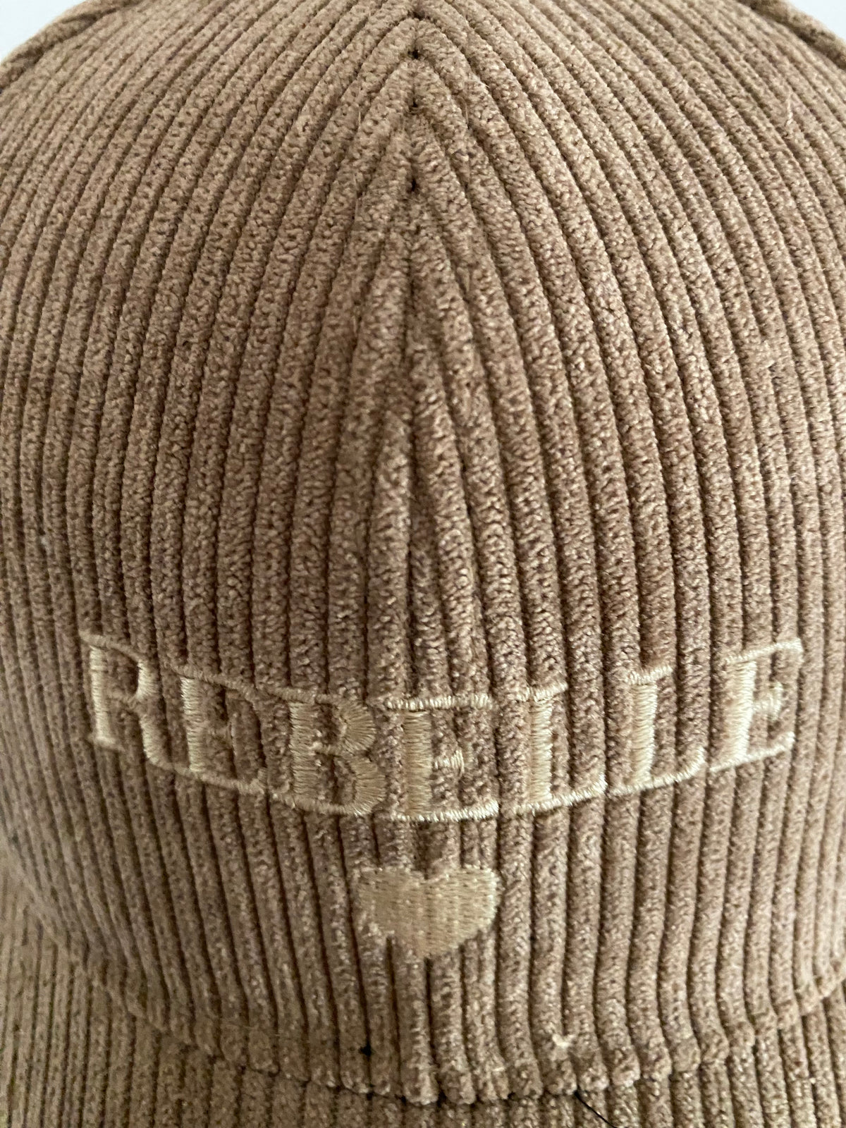 CASQUETTE VELOURS REBELLE BEIGE   CHOCO  TU
