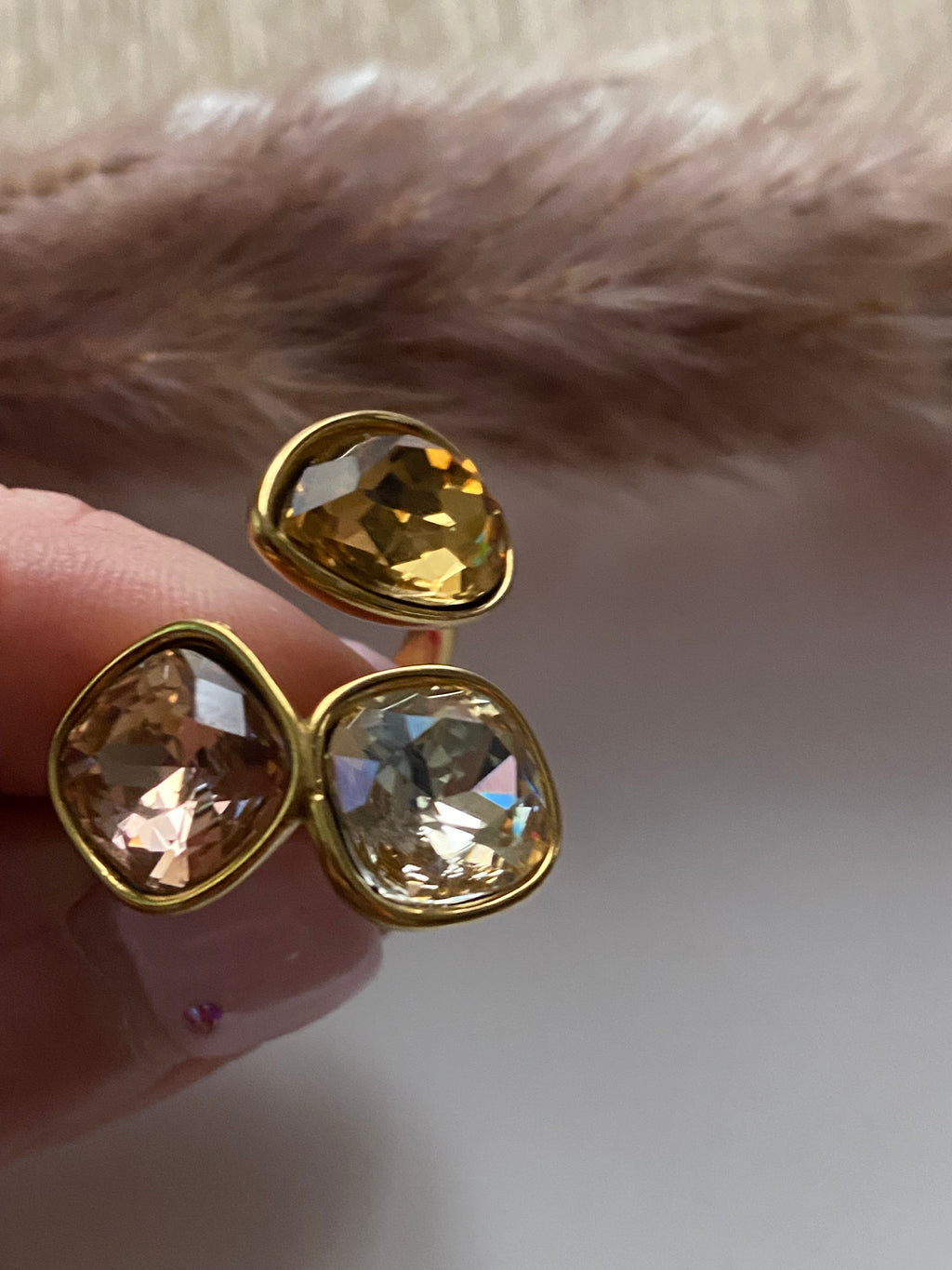 BAGUE CRISTAL CAMEL