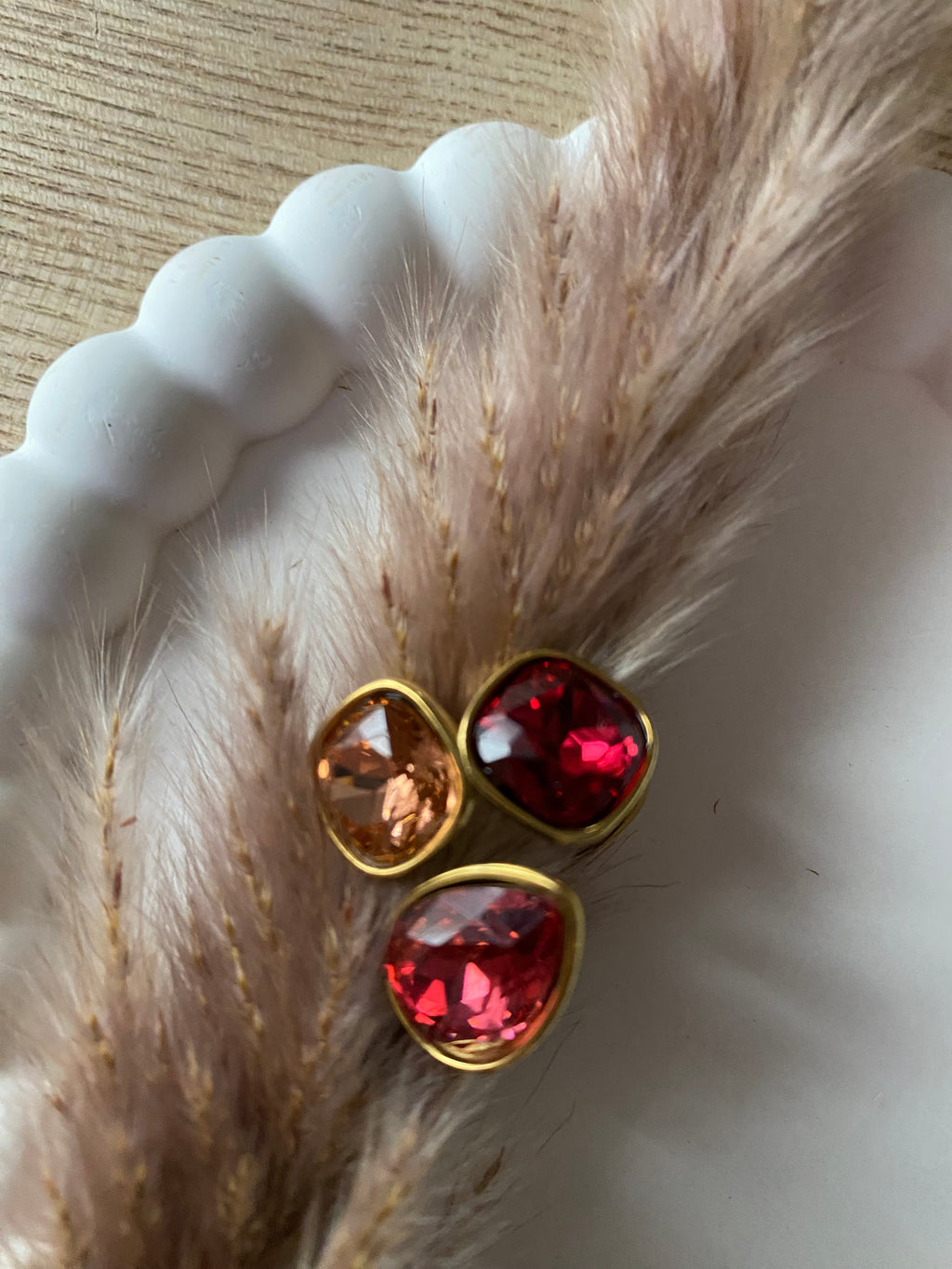 BAGUE CRISTAL FUSHIA