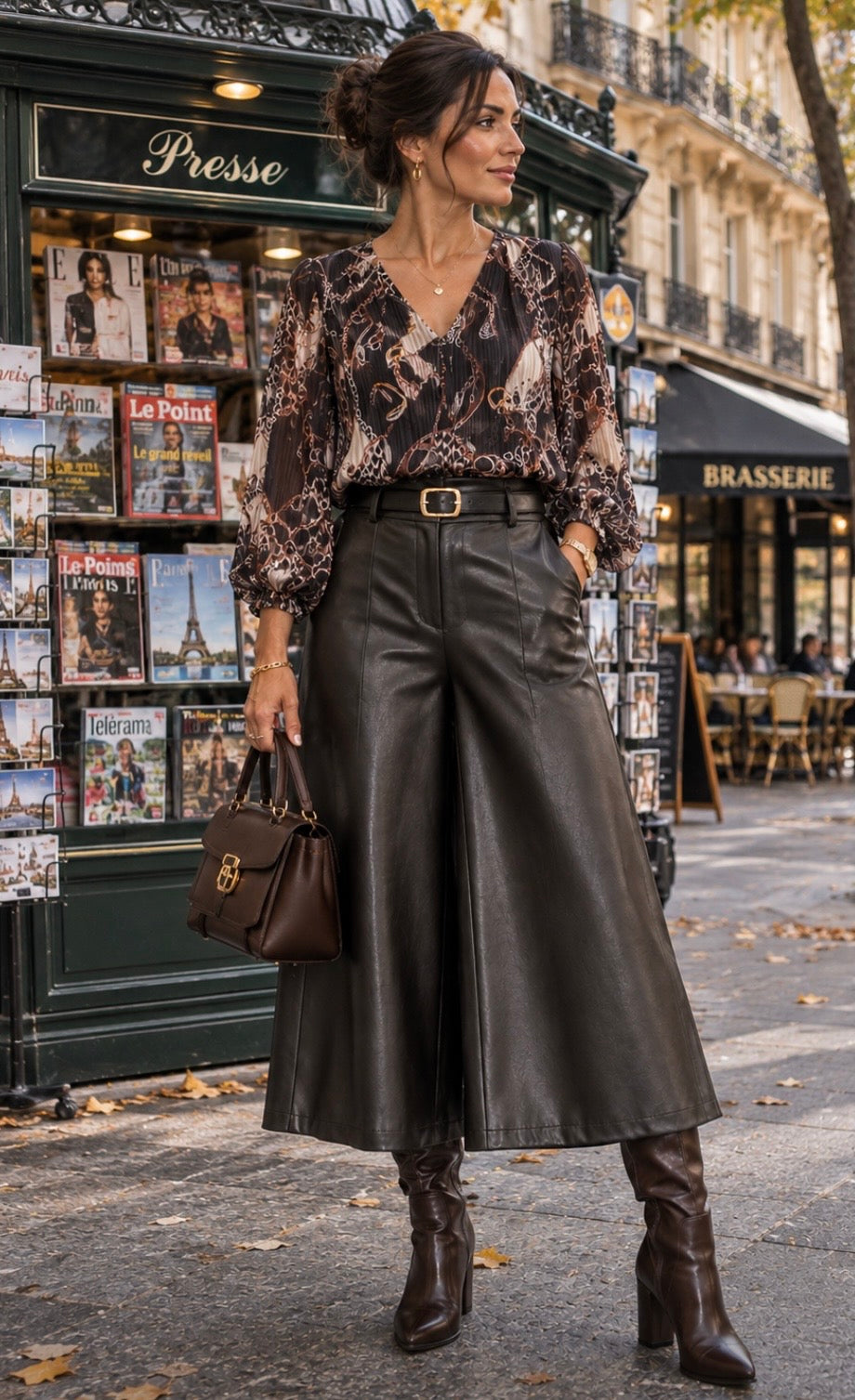 BLOUSE FLUIDE INSPI NOIRE TU 36/44