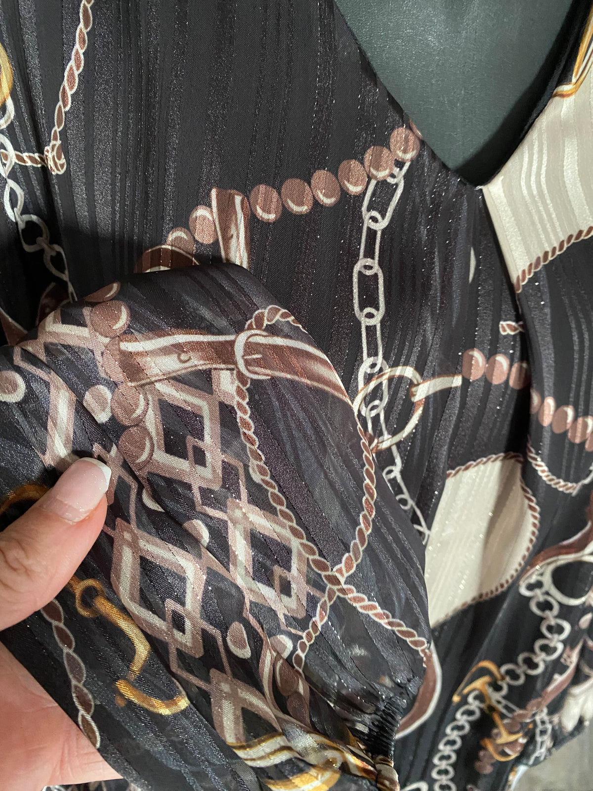 BLOUSE FLUIDE INSPI NOIRE TU 36/44