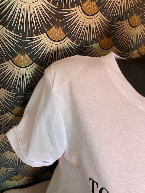 TEE SHIRT TOUR 5  36/42    BLANC