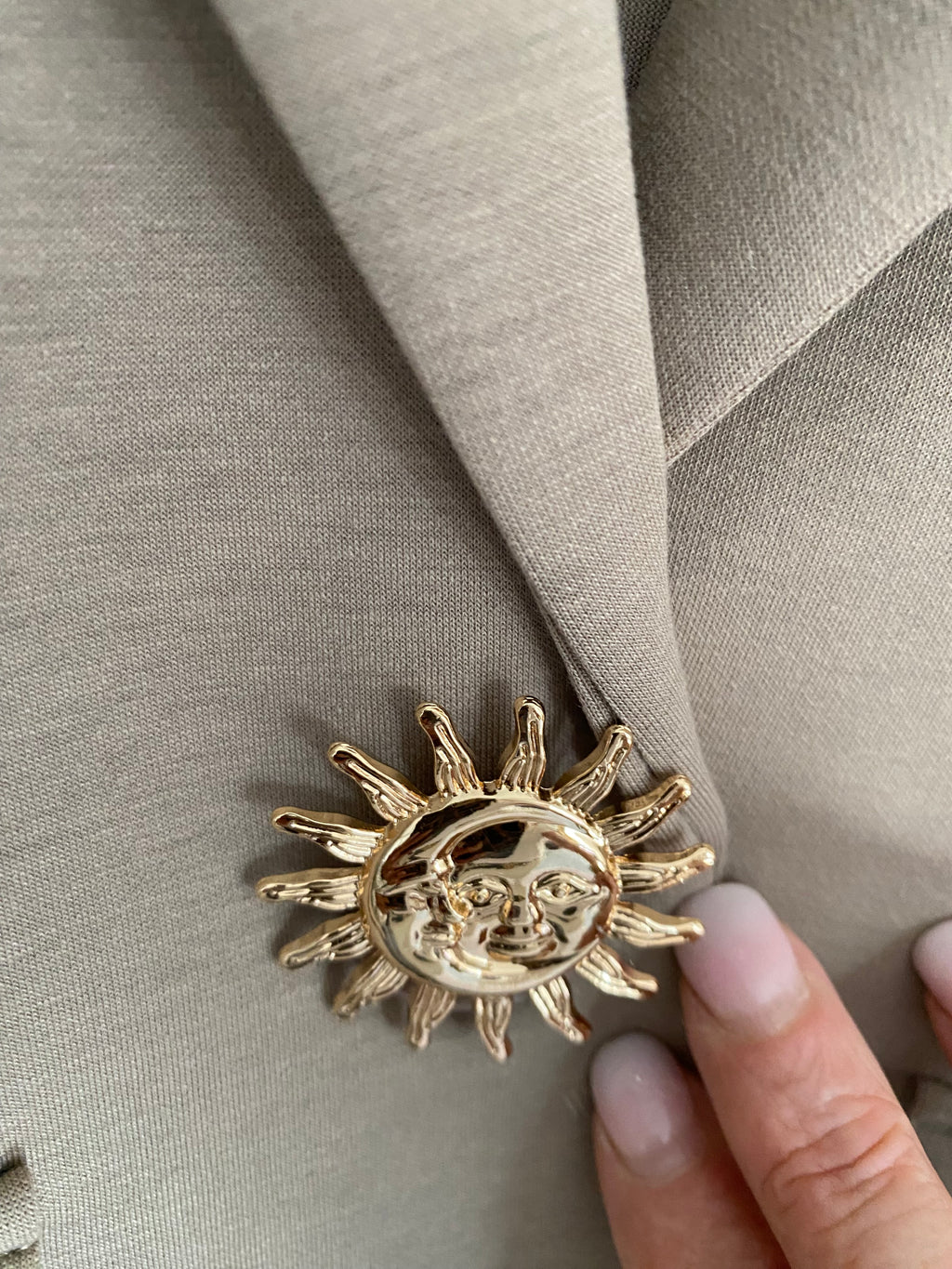 VESTE BLAZER SOLEIL MIN BEIGE 36/42