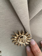 VESTE BLAZER SOLEIL MIN BEIGE 36/42