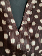 BLOUSE FLUIDE CHOC A POIS  TU 38/44 PETIT 46