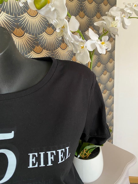 TEE SHIRT TOUR 5  36/42    NOIR