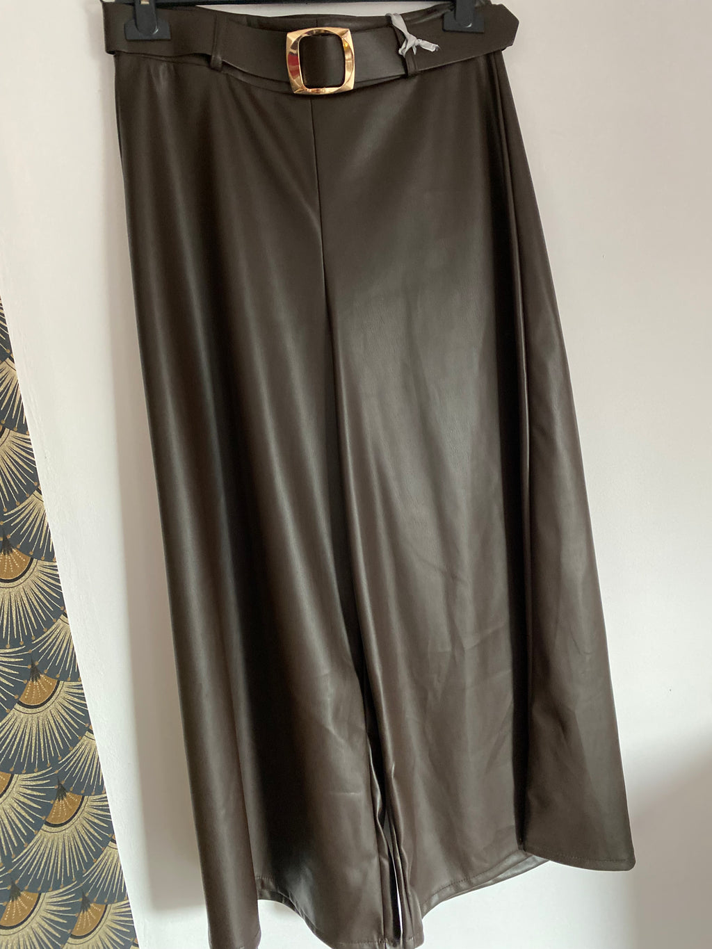 PANTACOURT  SIMILI CHOCO STYLE JUPE CULOTTE  TU 36/40 PETIT 42