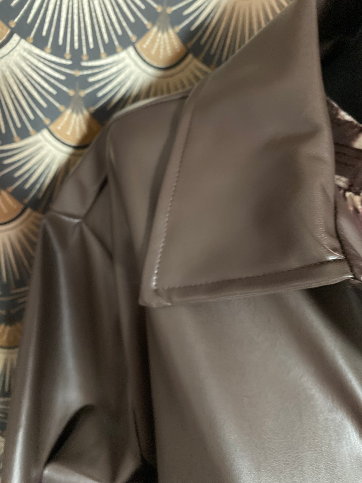 VESTE COURTE SIMILI CHOCO TU 36/42