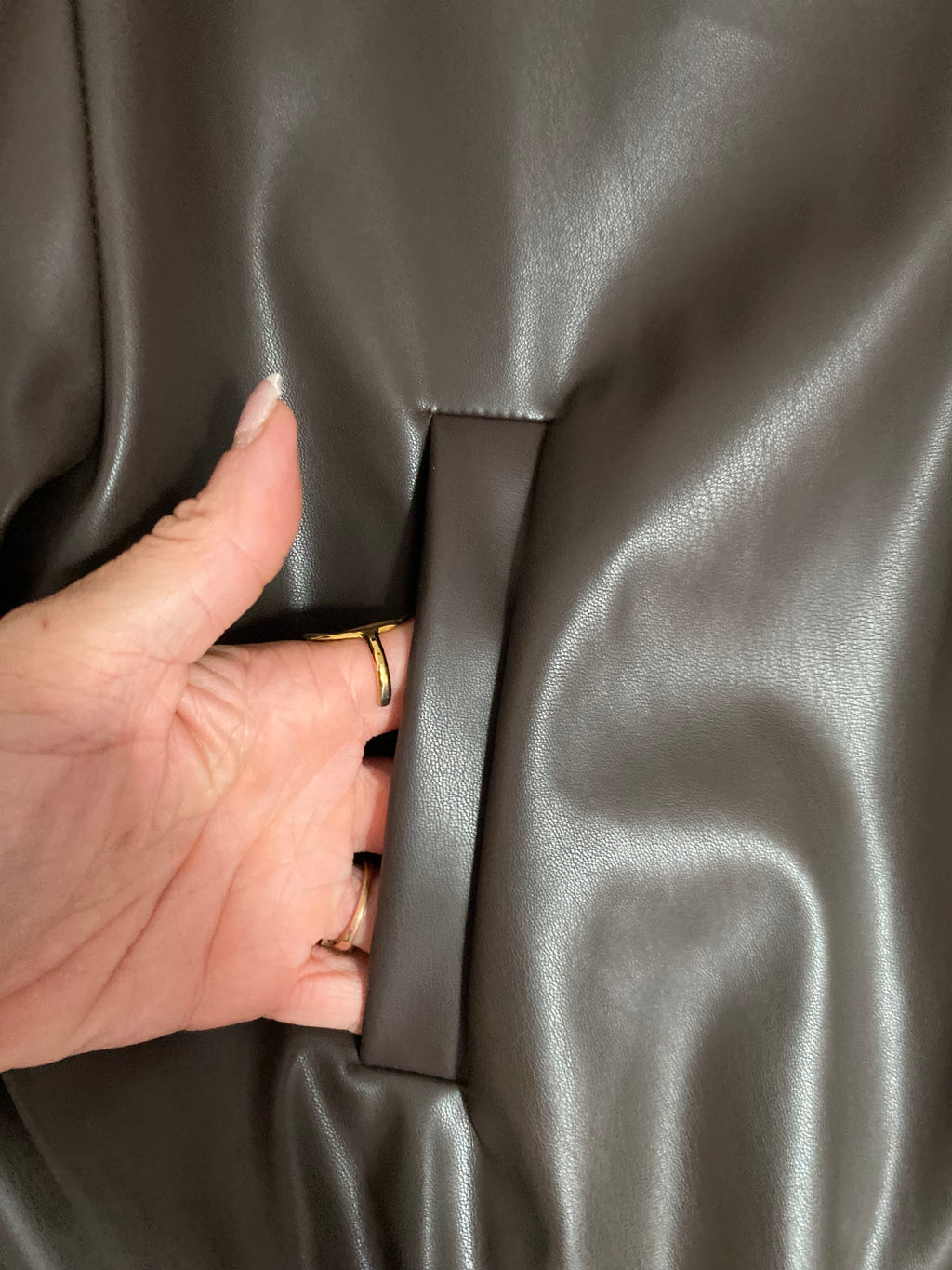 VESTE COURTE SIMILI CHOCO TU 36/42
