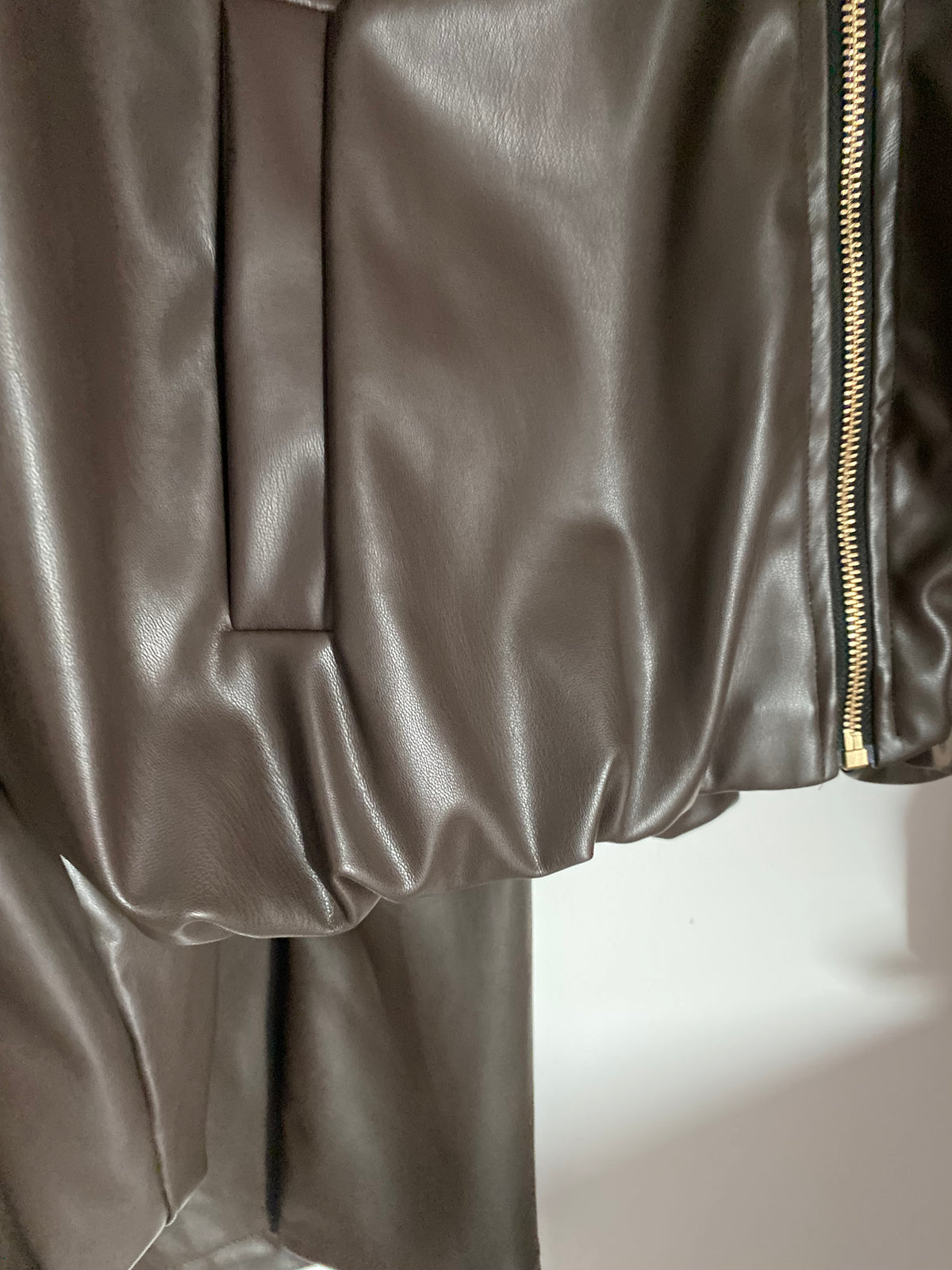VESTE COURTE SIMILI CHOCO TU 36/42