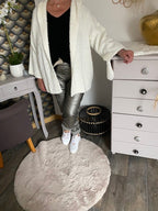 PANTALON HUILE ARGENT  COLLECTION BELLE TAILLE  42/44