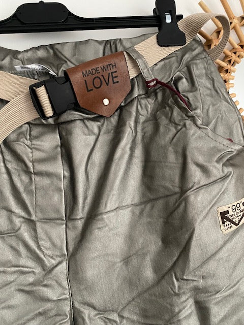 PANTALON HUILE ARGENT  COLLECTION BELLE TAILLE  42/44