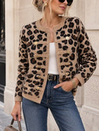 GILET LEOPARD  TU 36/42