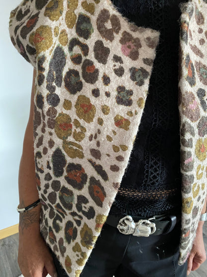GILET LEO  VERT  TU 36/44