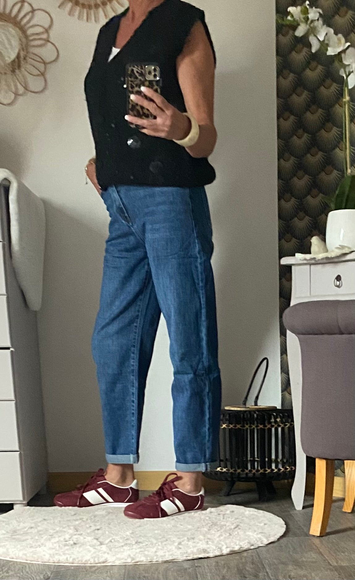 JEAN BALLOON  BLEU  34/36/38/40/42