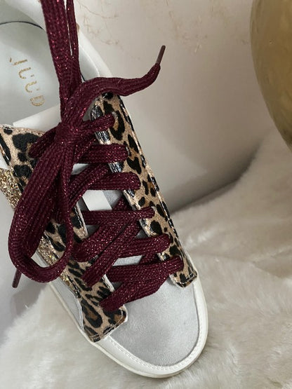 LACETS   DE CHAUSSURES  BORDEAUX