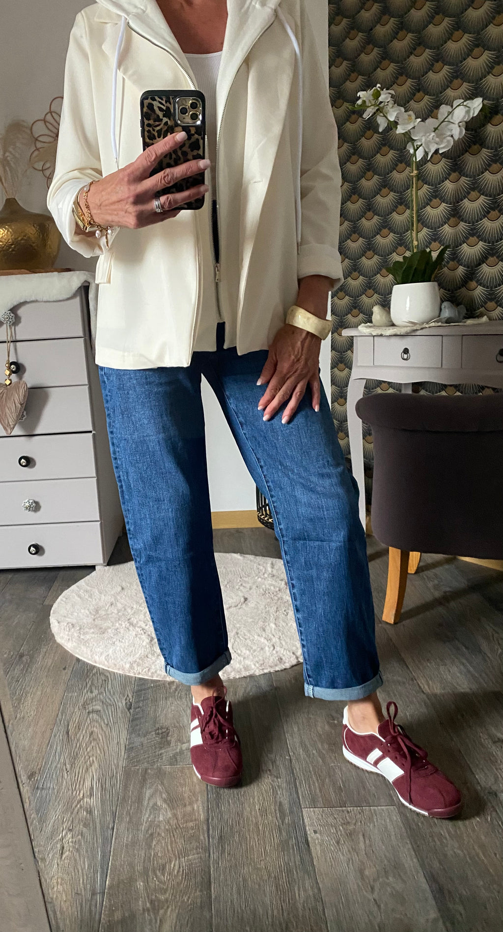 VESTE BLAZER   PAOLA  ECRU   36/42