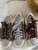 LACETS   DE CHAUSSURES  ARGENT