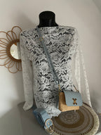 SAC CUIR C  BEU