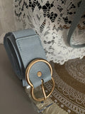 CEINTURE ELASTIQUE BLEUE TU 36/48