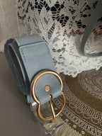 CEINTURE ELASTIQUE BLEUE TU 36/48