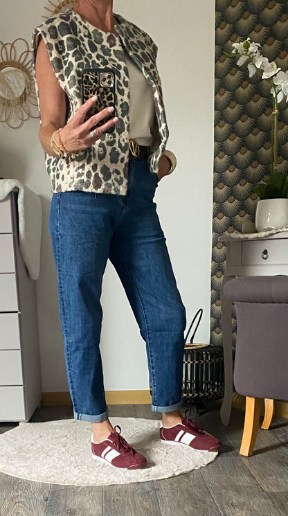 GILET LEO KAKI TU 36/44