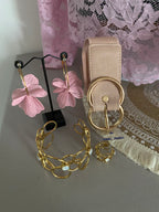 CEINTURE ELASTIQUE ROSE TU 36/48