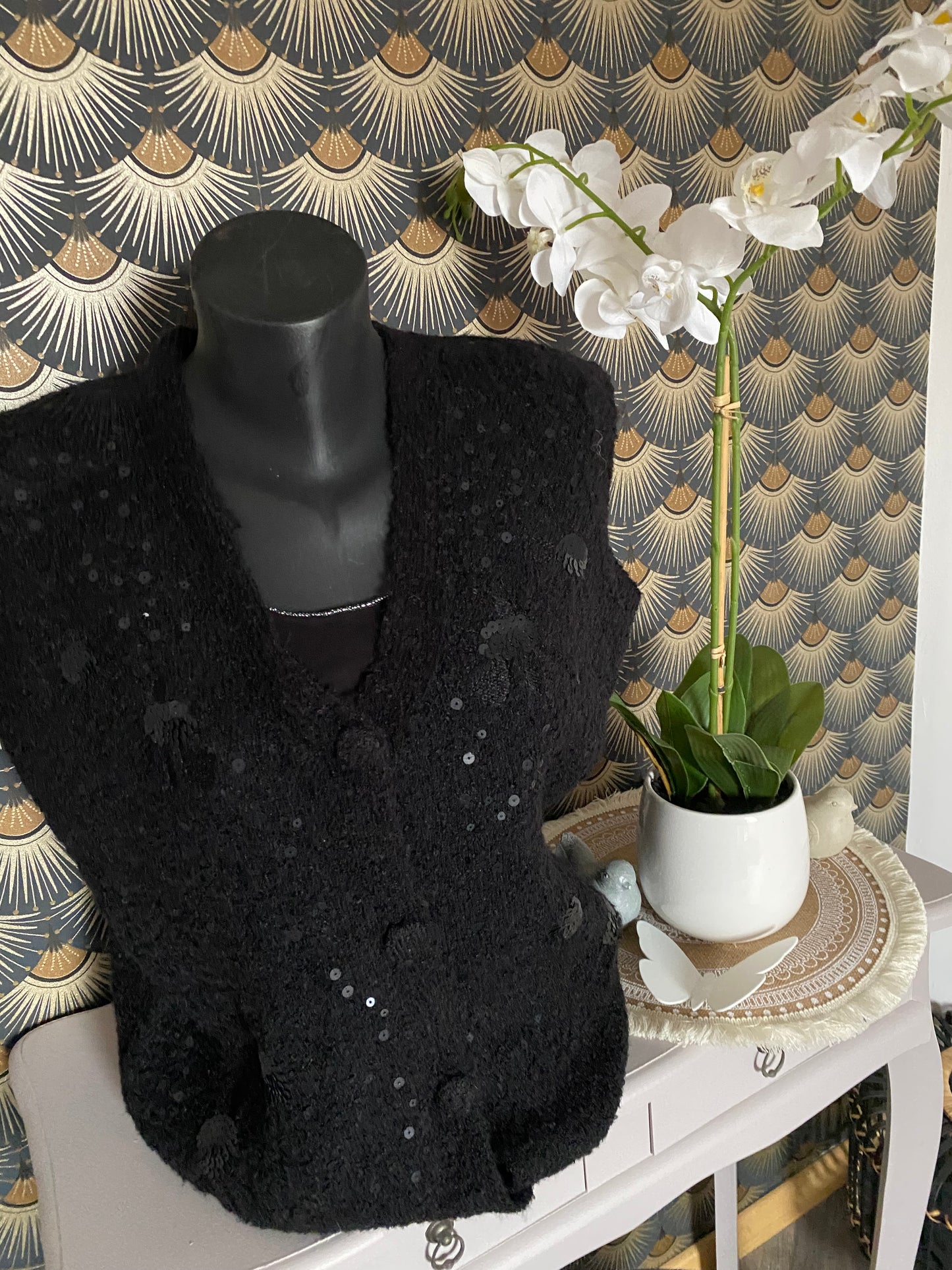 GILET CARLA NOIR TU 36/44