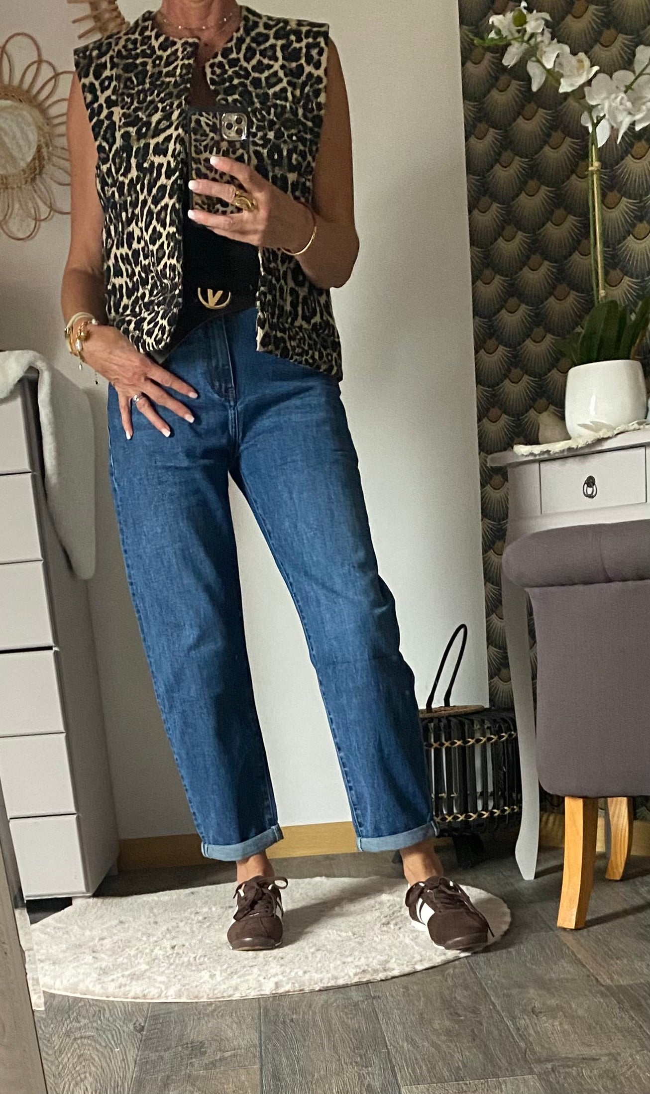GILET LEOPARD LOVIKA   TU 36/42