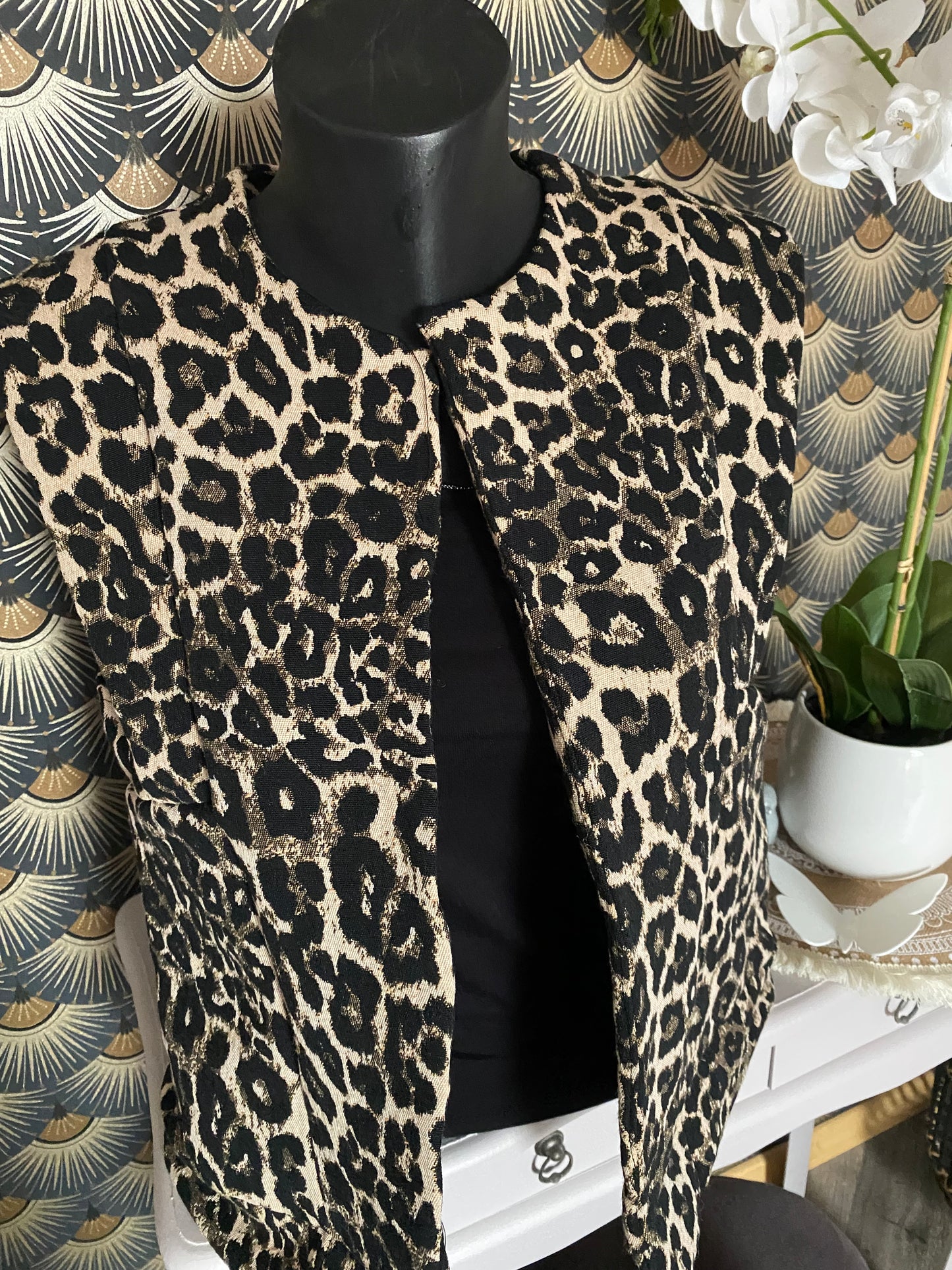GILET LEOPARD LOVIKA   TU 36/42