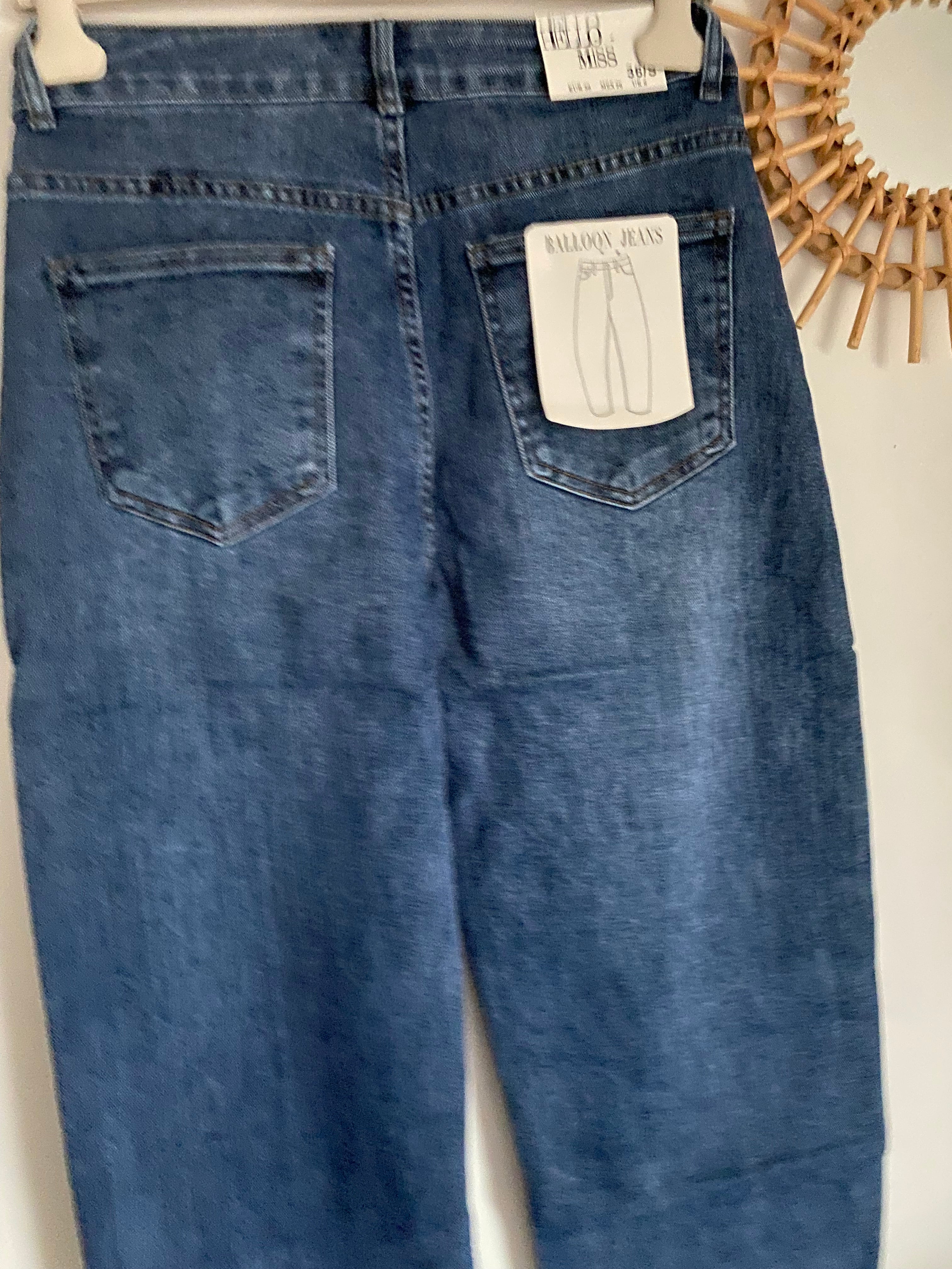 JEAN BALLOON  BLEU  34/36/38/40/42